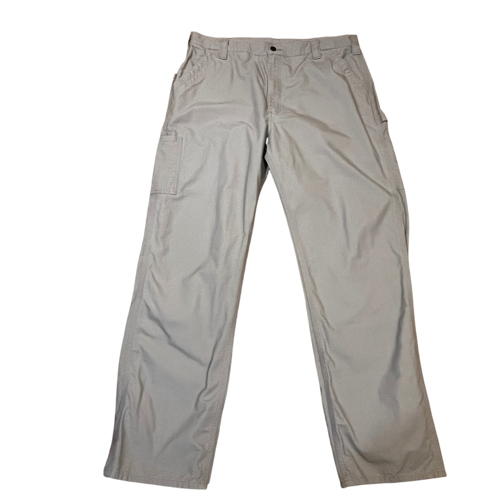 Carhartt B151 TAN Original Dungaree Fit Carpenter Pants Mens 40x34 Tan Canvas